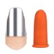 thumbnail image 1 of 2x2 Uds, Cuchillo para Pulgar de Jardinería, Herramienta de Recolección, Cuchillo para Recoger Frutas Y Plantas, Separador, Herramienta de Jardín , Naranja, 3 piezas, 1 of 8
