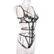 thumbnail image 3 of Mono de lencería Sexy Hollow Flower Lace Erotic Vendaje Body, S, Negro Scienceny XX000114-08, 3 of 7