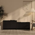 thumbnail image 2 of vidaXL TV Cabinet Chipboard Home Stereo HiFi Cabinet TV Stand Multi Colors, 2 of 25