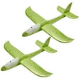 thumbnail image 1 of YouLoveIt 2 Pack Airplane Toys, 18.9" Foam Airplane Toys Throwing Foam Plane Outdoor Sport Toys Airplane Launcher Toy for Kids with Flash LED Light Aerobatic Airplane Toys Gift for Kids, 1 of 7