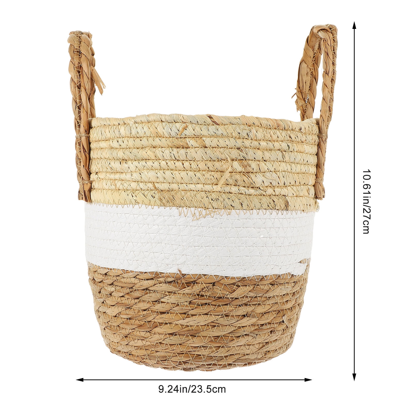 Seagrass Basket Planter Flower Pot Storage Basket Plant Container Hand
