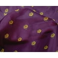 thumbnail image 4 of oneOone Silk Tabby Fabric Floral Block Print Fabric BTY 42 Inch Wide, 4 of 4