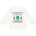 thumbnail image 2 of Inktastic I Want a Hippopotamus for Christmas Cute Ugly Sweater Toddler Sweatshirt, 2 of 4