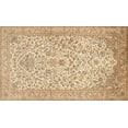thumbnail image 1 of Ahgly Company Indoor Rectangle Traditional Brown Gold Persian Area Rugs, 2' x 3', 1 of 6