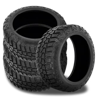 2 General Grabber X3 Red Letter 33x10.5x15 114Q Off-Road Mud Tires