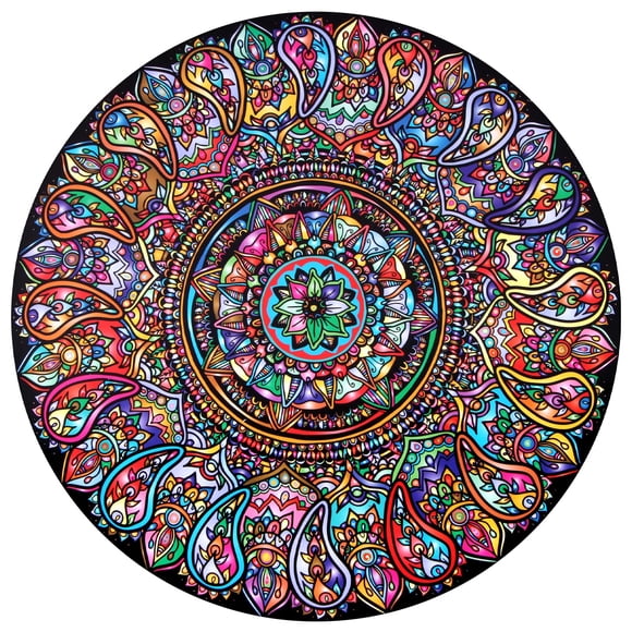 Puzzle Bgraamiens Mandala Petals, 1000 piezas, para adultos y niños