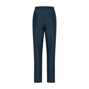 SwiftWear Women's Dark Comfort Jeans | High Rise Stretch Waist Jegging | All-Day Slim Fit Pants Sizes S-3XL​