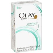 Olay Sensitive 6-bar Bath Soap