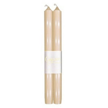 10 Inch Taper Candles - Candle Tapers Crown 10 inch 2pk CA01.2 Ivory