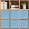 thumbnail image 7 of Set of 6 Collapsible Oxford Fabric Storage Cubes with Handles, Foldable Closet Organizer Bins for Clothes, Toys, Shelves, Home & Kitchen Dark Sky Blue, 7 of 7