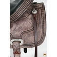 thumbnail image 7 of 16" Western Horse Saddle American Leather Treeless Trail Pleasure Hilason, 7 of 7