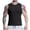 Black, variant on Sleeveless Compression Undershirt Athletic Workout Training Running Basketball Tank Top Blank Tee Shirts Shirt Men Cold Gear Men T Shirt Pack Turtleneck Tee for Men Heat compatible with