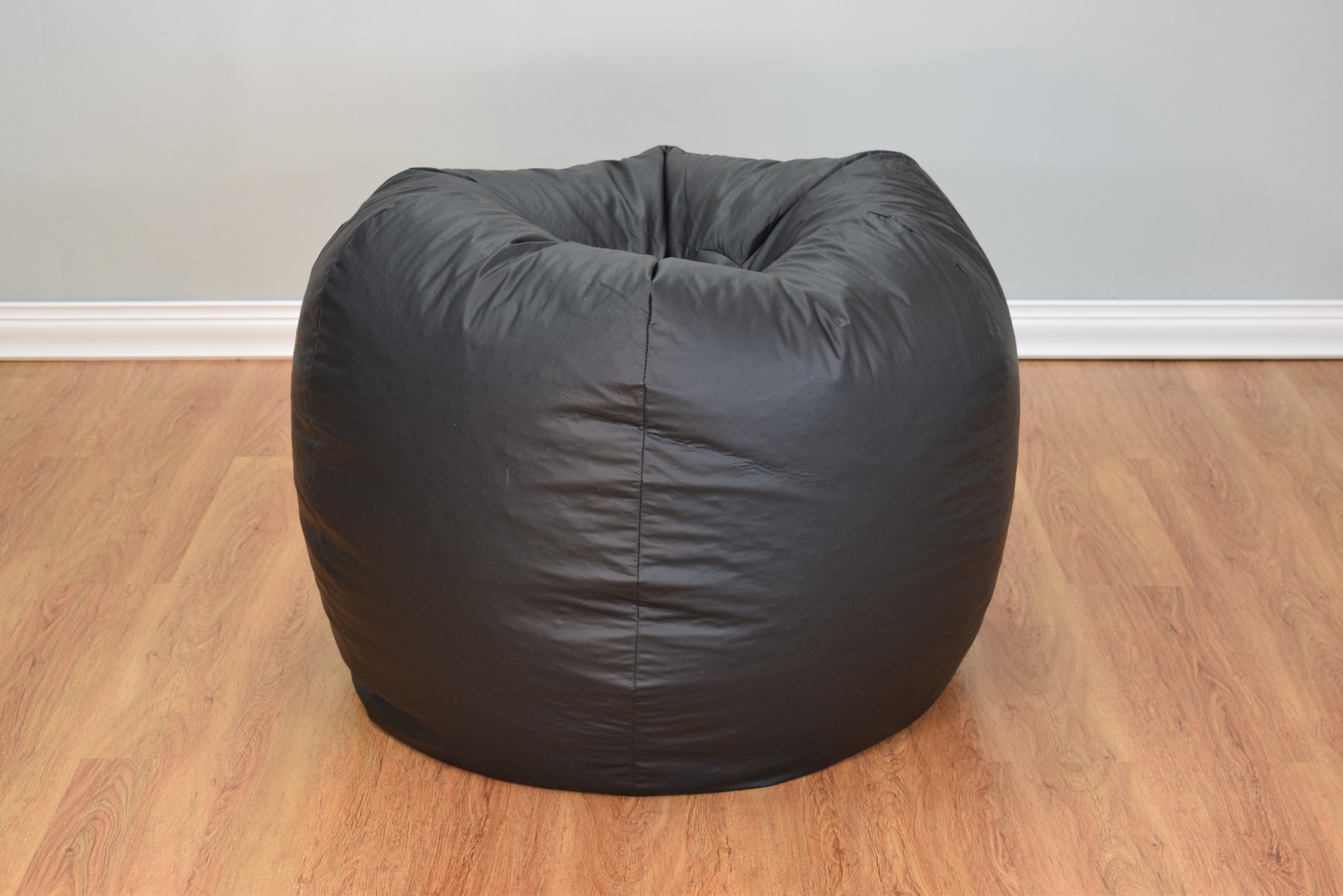 ACEssentials132" Round Extra Large Shiny Bean Bag, Multiple Colors - image 3 of 4