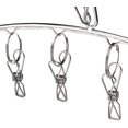 thumbnail image 3 of Fashion Easy - Juego de 3 perchas de acero inoxidable para secado de ropa con 10 clips para secar calcetines, toallas y pañales Sailing Electrónica, 3 of 4