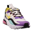 thumbnail image 2 of Nike Air Max 270 Rt (PS) Little Kids Shoes White/Dynamic Yellow bq0102-101, 2 of 6