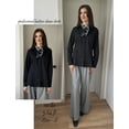 thumbnail image 6 of Zeagoo Button Down Shirts for Women Wrinkle Free Long Sleeve Collared Dress Blouses Casual Work Office Tunics Tops, 6 of 6