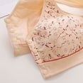 thumbnail image 4 of ZHENHONG New Soft Cotton Front Buckle In The Elderly Underwear Female Thin Cotton without Ring Big Yards Bra Undershirt Type Elderly Bra Wireless Bras for Women, 4 of 4