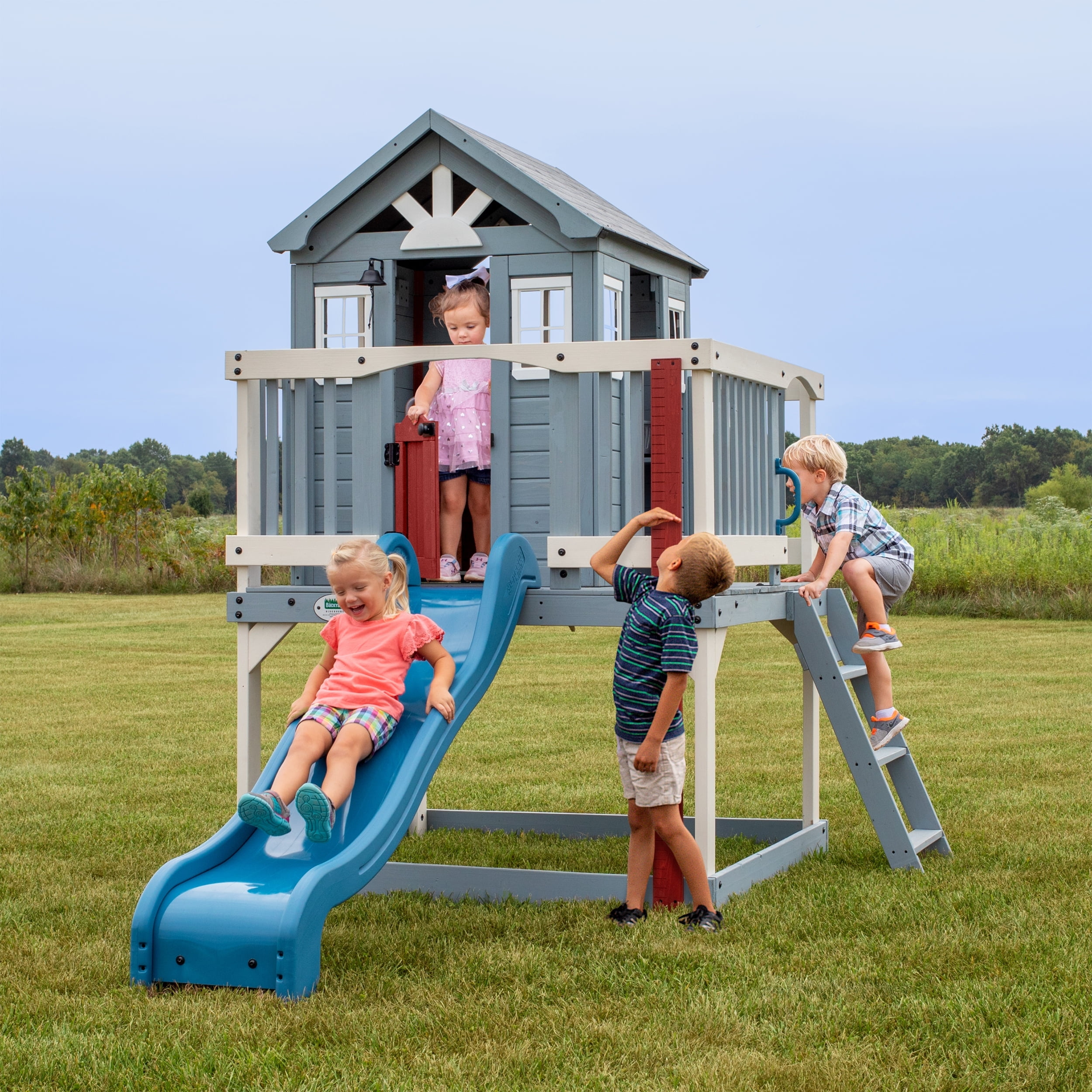 Clubhouse Mini Kitchen Outdoor Backyard Playhouse Free Shipping! New 