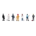 thumbnail image 3 of Simulation Character Model Set, Role Play Figure Toy Capacity Building Friction Resistant  For Education, 3 of 8