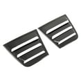 thumbnail image 2 of Side Window Louver, Anti Deform Side Window Air Vent Cover Scratch Proof High Toughness  For Car Black, 2 of 8