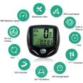 thumbnail image 4 of Velocímetro de bicicleta y odómetro Inalámbrico Ciclocomputador impermeable para bicicleta con pantalla LCD y multifunción brillar Electrónica, 4 of 5