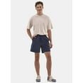 thumbnail image 3 of No Boundaries Men's & Big Men's Twill Cargo Shorts, 7" Inseam, Sizes XS-5XL, 3 of 5