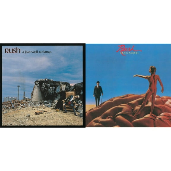 Farewell To Kings (180G) & Hemispheres (180G) [LP Vinyl Bundle]