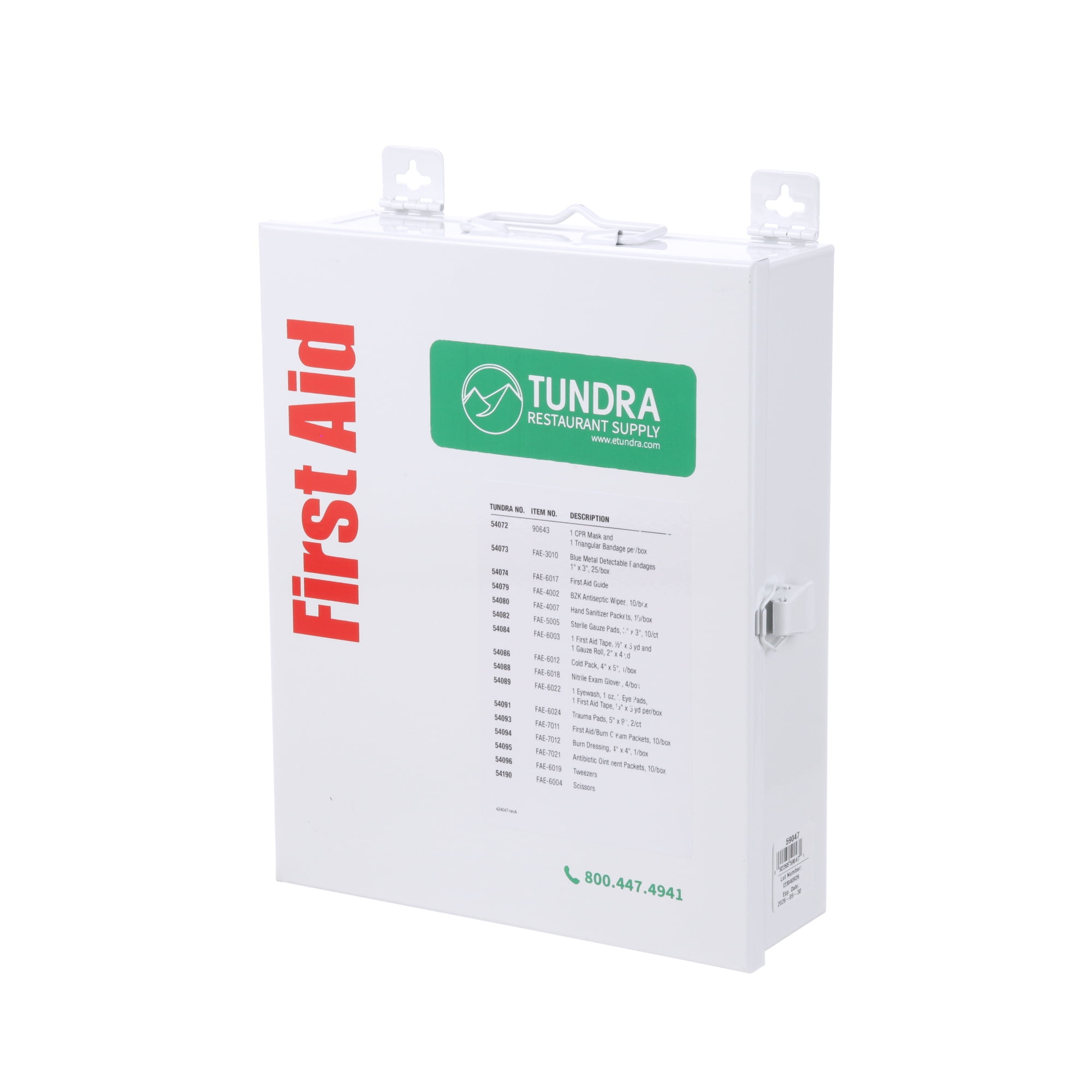 First Aid Only - Medium Smart Compliance Food Service First Aid Cabinet