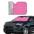 thumbnail image 3 of Kdxio Leopard Print Front Windshield Sun Shade,Folding Auto Sunshade for Car Truck SUV-Medium, 3 of 7