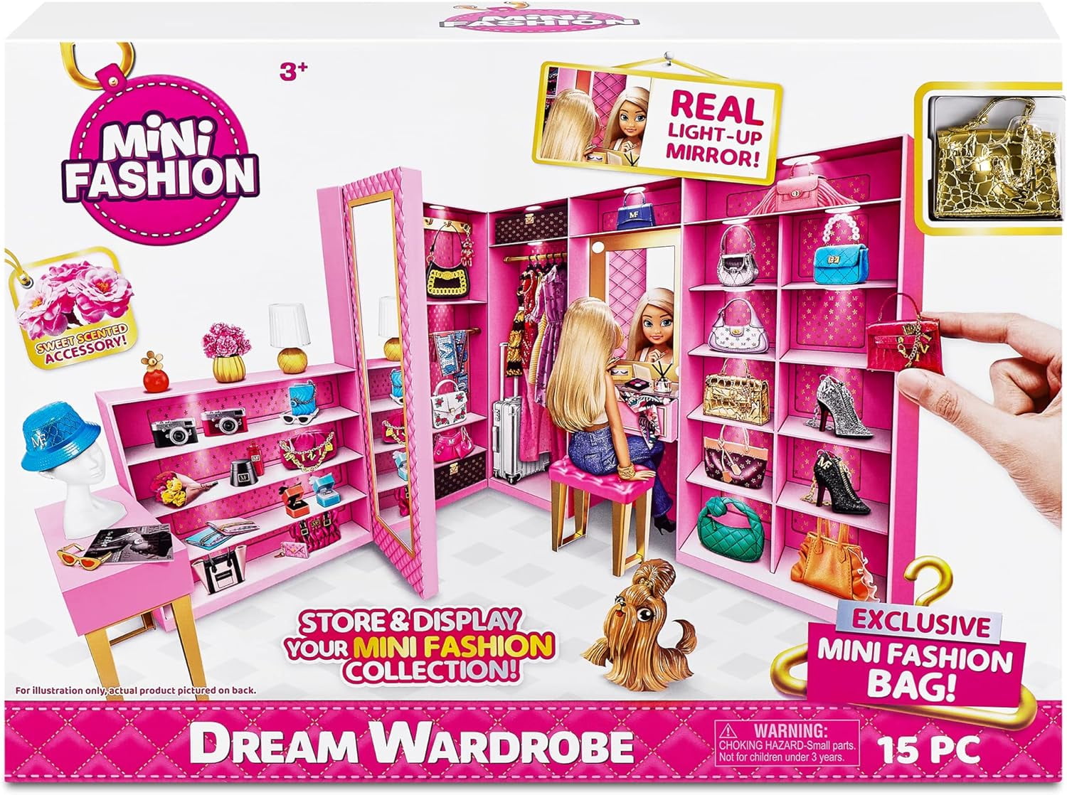 5 Surprise Mini Fashion Dream Wardrobe Playset