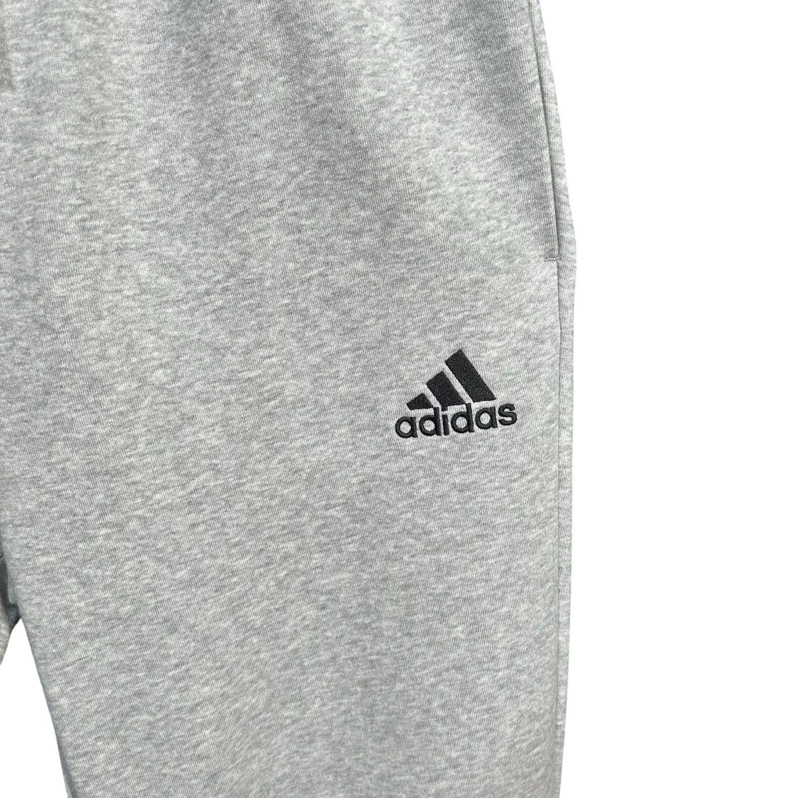 Adidas Men's Athletic Fleece Jogger Pants Gray photo 3