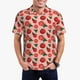 thumbnail image 1 of Balery Tomatoes Camisa Polo de Hombre con Estampado, de Manga Corta y Tejido Medio, Camisa Tipo Golf Polo-Medium, 1 of 6