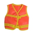 thumbnail image 3 of lionlar 4X 1/6 Scale Figure Doll Reflective Vest Miniature Vest Decoration Accessory for, 3 of 9