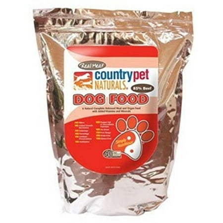 Real Meat 70610 Beef Dog Food - 10 Pound Bag (Best Dog Food With Real Meat)