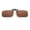 Brown, variant on TOP-MAX Polarized Clip-On Sunglasses Flip Up Anti-Glare Driving Glasses, UV 400 Protection for Men and Women (2pcs, Brown)