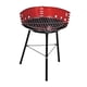 thumbnail image 2 of Parrilla de carbón pequeña con rejilla, portátil, multifuncional, redonda, para el hogar, fiestas, camping, balcón y patio., 2 of 9