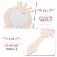 thumbnail image 3 of Miangastore 12 Pieces Small Hand Mirror Nylon Paintable for Kids Diy Activities, 3 of 9