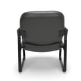 thumbnail image 3 of OFM Big and Tall Guest and Reception Chair with Arms, Vinyl, in Black (407-VAM-606), 3 of 5