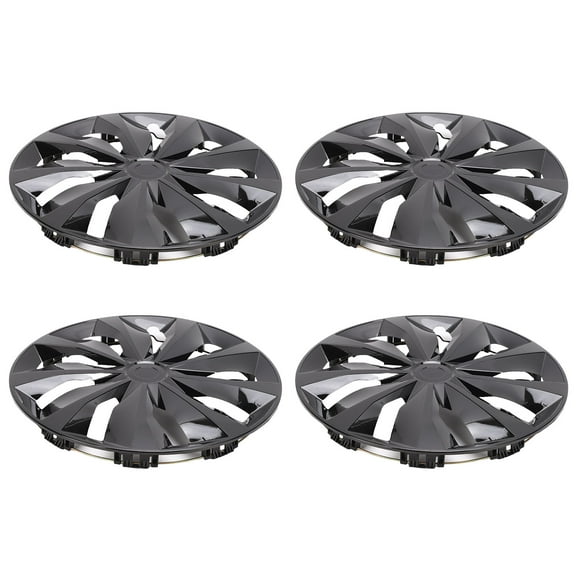 15in Wheel Hub Caps, Wheel Covers Replacement ABS Snap Fit for 500 Clio 208 Universal Fit Protection