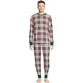 Jolly Jammies Men's Holiday Plaid Matching Christmas Pajamas Set, 2