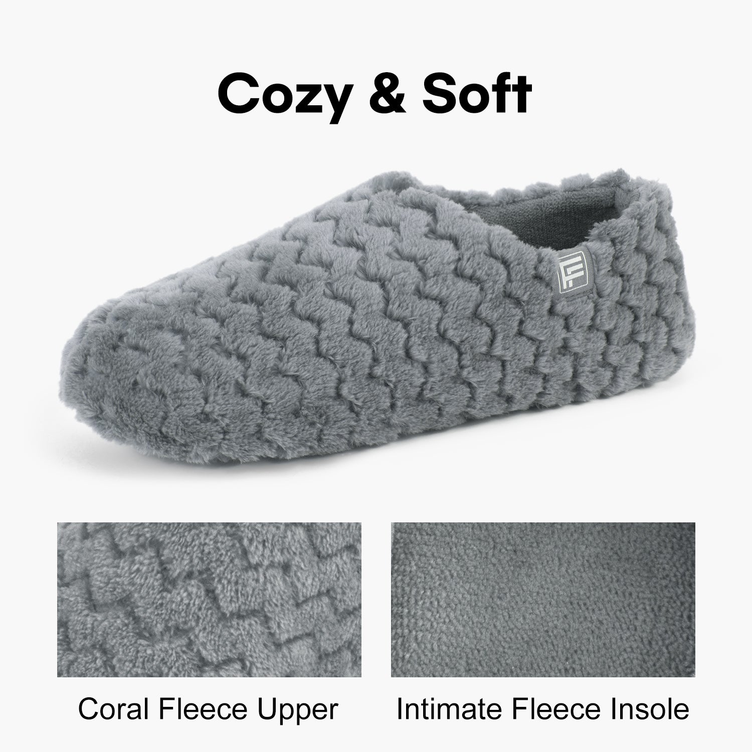LongBay Women's Memory Foam Closed Back Slippers photo 5