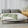 thumbnail image 3 of Kojooin Metal Platform Bed, 6" Low Profile Arch Frame, No Box Spring Needed, 3 of 6