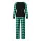 thumbnail image 5 of Conjunto de pijamas familiares a juego de Navidad Fiomva con estampado de dinosaurios de dibujos animados, ropa de dormir para el hogar, pijamas para adultos y niños, 5 of 8