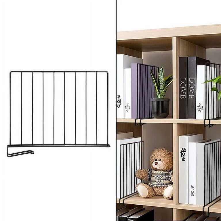 Shelf Dividers for Closet Organization 8 Pc Sturdy Acrylic Shelf