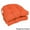 Tangerine Dream, variant on Blazing Needles 16-inch U-Shaped Dining Chair Cushions (Set of 2) - 16" x 16"