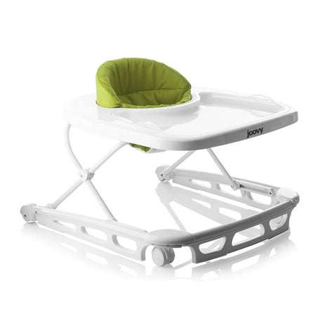 Joovy Spoon Walker, Adjustable Baby Walker, Activity Center, Greenie