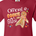 thumbnail image 4 of Inktastic Official Cookie Tester Cute Gingerbread Youth T-Shirt, 4 of 5