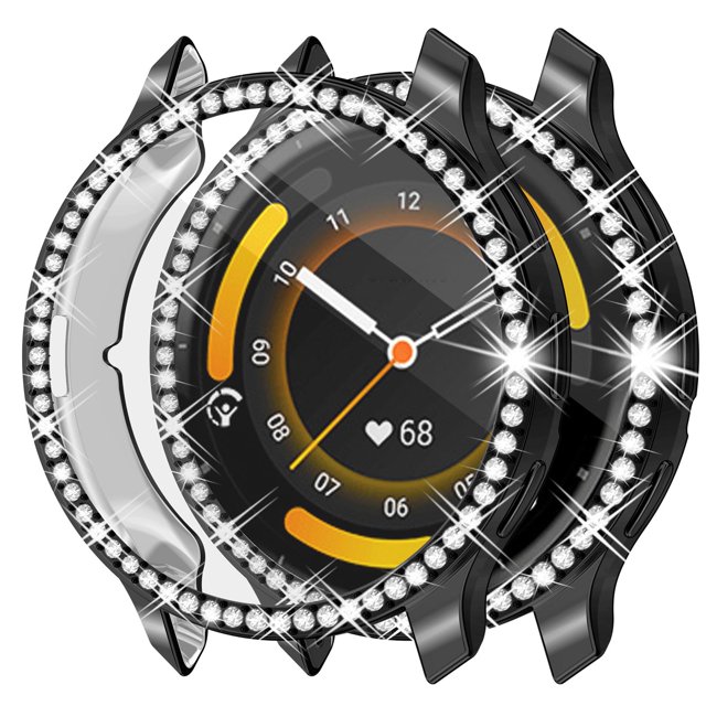 Étui de Protection en TPU+verre Trempé - Compatible avec le Sens de Boîtier de Montre Intelligente, Résistant aux Chutes et Transparent
