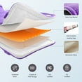 thumbnail image 3 of RENPHO Extra Large Heating Pad for Shoulders Neck and Back, 9 Temperature Settings, FSA HSA Eligible, 19"x 24", Mothers Day Gifts for Women Men, Purple, 3 of 10