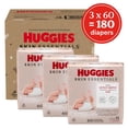 thumbnail image 2 of Pañales HUGGIES Skin Essentials para Recién Nacidos, Paquete de 180 unidades, 2 of 7